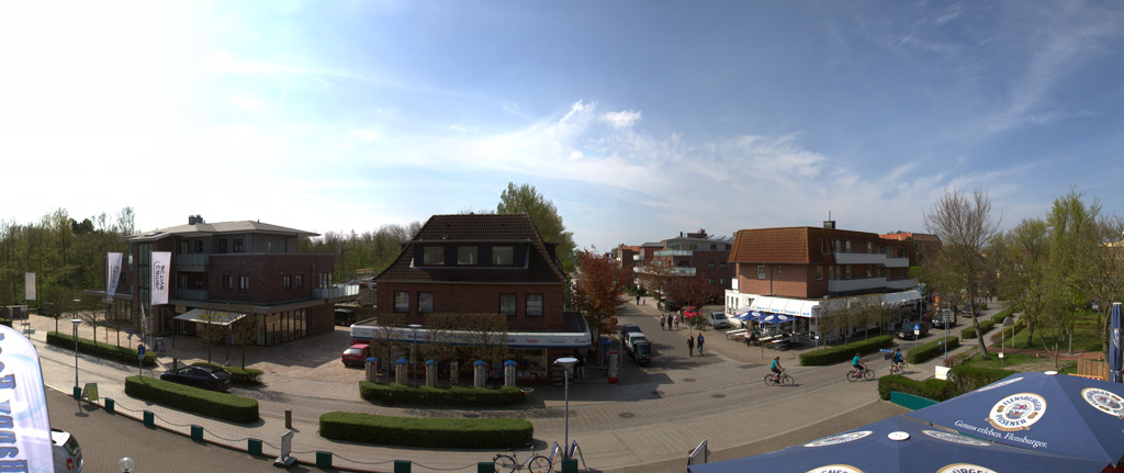 Aussicht vom Balkon